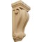 Ekena Millwork 7 1/2"W x 4 1/2"D x 14"H Cole Pilaster Wood Corbel, Cherry CORW07X04X14COCH - alternate 1